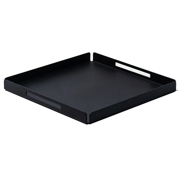 Tava SPIN Vica L, 30 x 30 cm, metal, negru