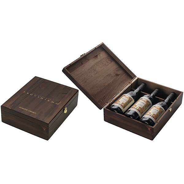 Vin rosu sec Domini Veneti Pruviniano, 0.75L, 3 sticle + Cutie cadou