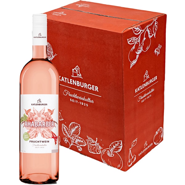 Vin de rubarba Katlenburger, 0.75L x 6 sticle