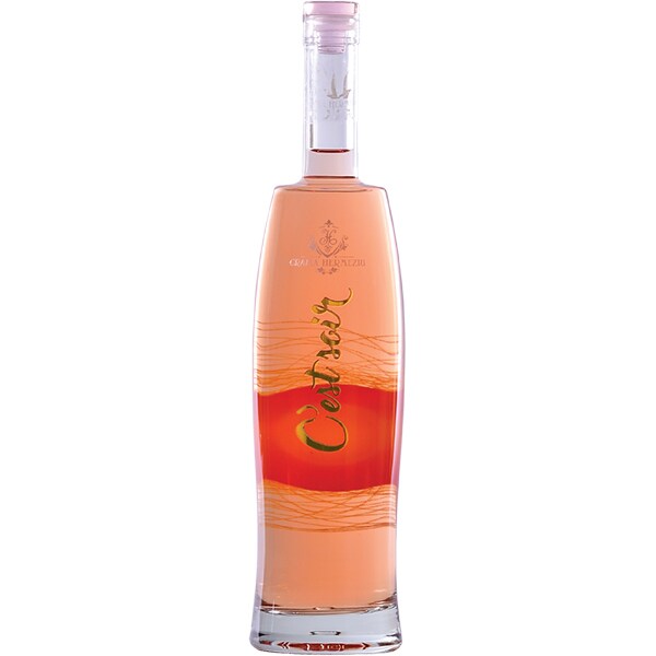 Vin rose sec Crama Hermeziu C'est Soir Cabernet Sauvignon, 0.75L