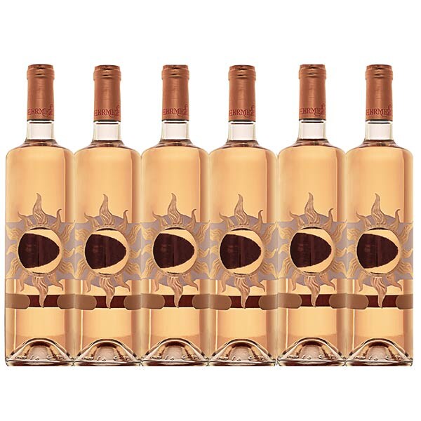 Vin rose demisec Crama Hermeziu Feteasca Neagra 2019, 0.75L, bax 6 sticle