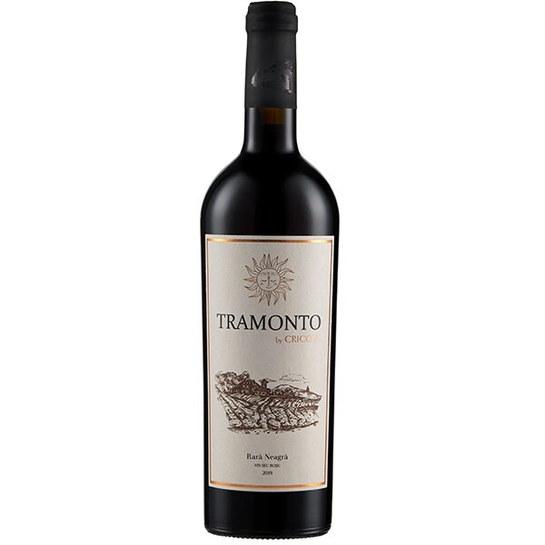 Vin rosu sec Cramele Cricova Rara Neagra 2019, 0.75L