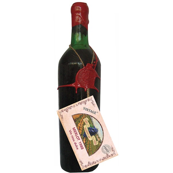 Vin rosu dulce Prier 1988 Merlot, 0.75l