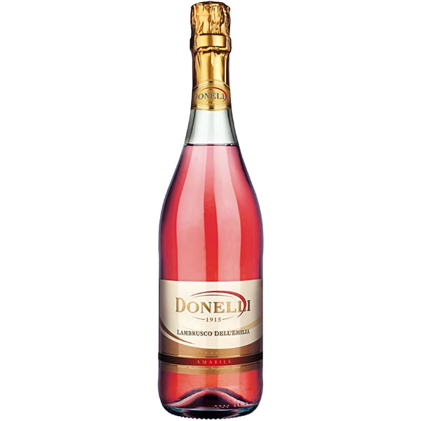 Vin spumant rose Donelli Lambrusco Rosato IGT Emilia, 0.75L