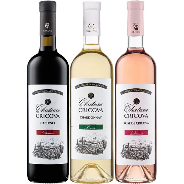 Pachet cadou CRAMELE CRICOVA Chateau