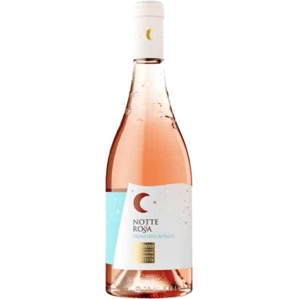 Vin rose sec San Marzano Notte Rossa Primitivo Rose Salento IGP, 0.75L