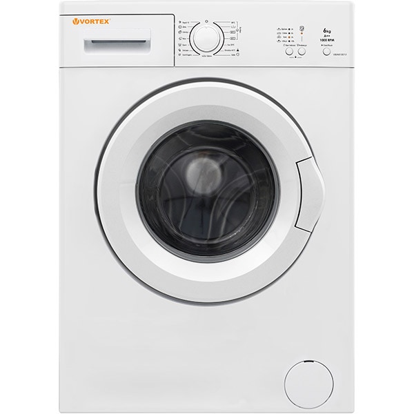 Masina de spalat rufe frontala VORTEX VMA61001V, 6 kg, 1000rpm, Clasa D, alb