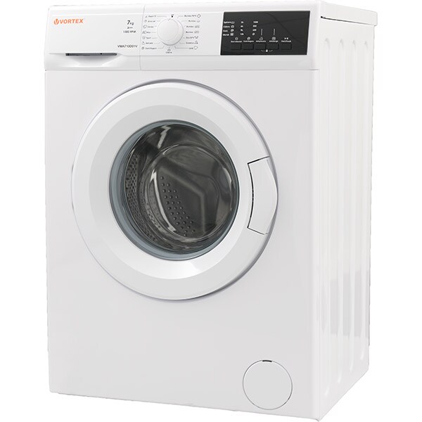 Masina de spalat rufe frontala VORTEX VMA710D01V, 7 kg, 1000rpm, Clasa D, alb