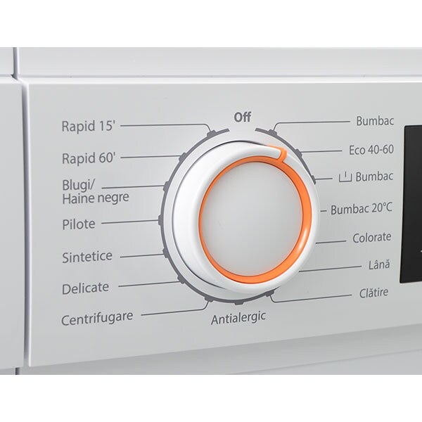 Masina de spalat rufe frontala VORTEX VMA914D01V, 9 kg, 1400rpm, Clasa D, alb