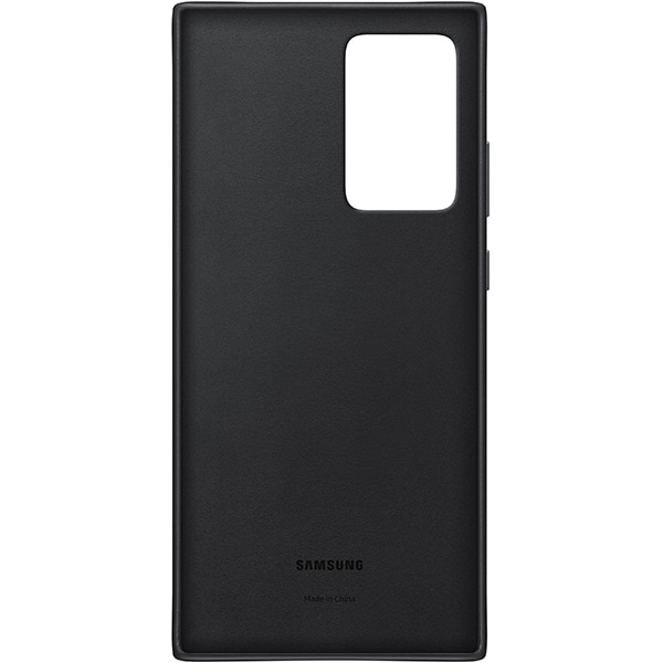 Carcasa Leather Cover pentru SAMSUNG Galaxy Note 20 Ultra, EF-VN985LBEGEU, piele naturala, Black
