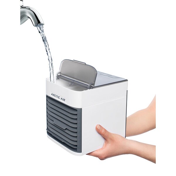 Ventilator portabil DELIMANO Arctic Cooler Ultra Rovus, 3 trepte de viteza, 350W, alb