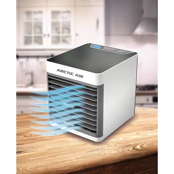 Ventilator portabil DELIMANO Arctic Cooler Ultra Rovus, 3 trepte de viteza, 350W, alb