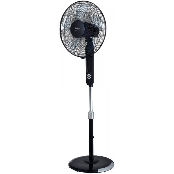 Ventilator cu picior BEKO EFS6000B, 4 trepte de viteza, 55W, negru 