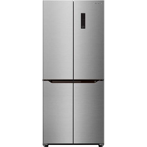 Side by Side VORTEX VO1014, No Frost, 365 l, H 184.5 cm, Clasa F, argintiu
