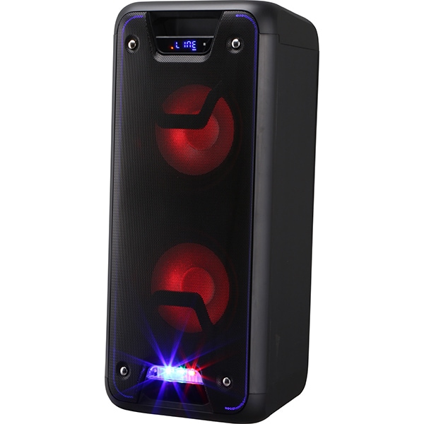 Boxa portabila cu microfon Wireless VORTEX VO2602, Bluetooth, USB, Radio FM, negru