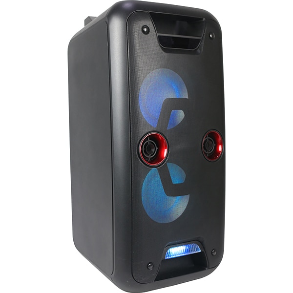 Boxa portabila cu microfon Wireless VORTEX VO2603, Bluetooth, USB, Radio FM, negru