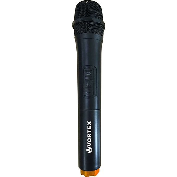 Boxa portabila cu microfon Wireless VORTEX VO2602, Bluetooth, USB, Radio FM, negru