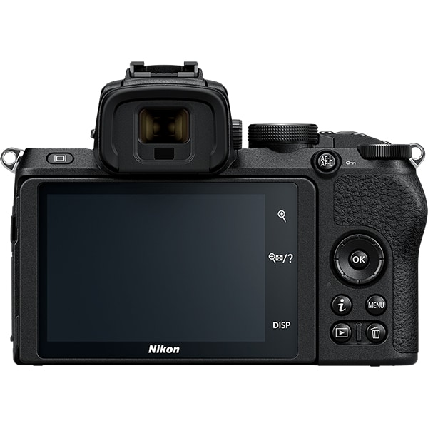 Aparat foto Mirrorless NIKON Z 50, 21.5 MP, Wi-Fi, negru + Obiectiv 16-50 mm VR