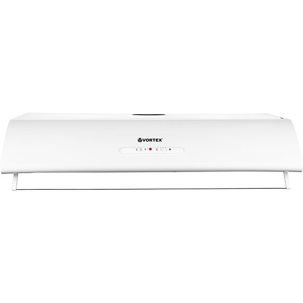 Hota traditionala VORTEX VHTS602WH01D, 2 motoare, 445 m3/h, L 60 cm, alb