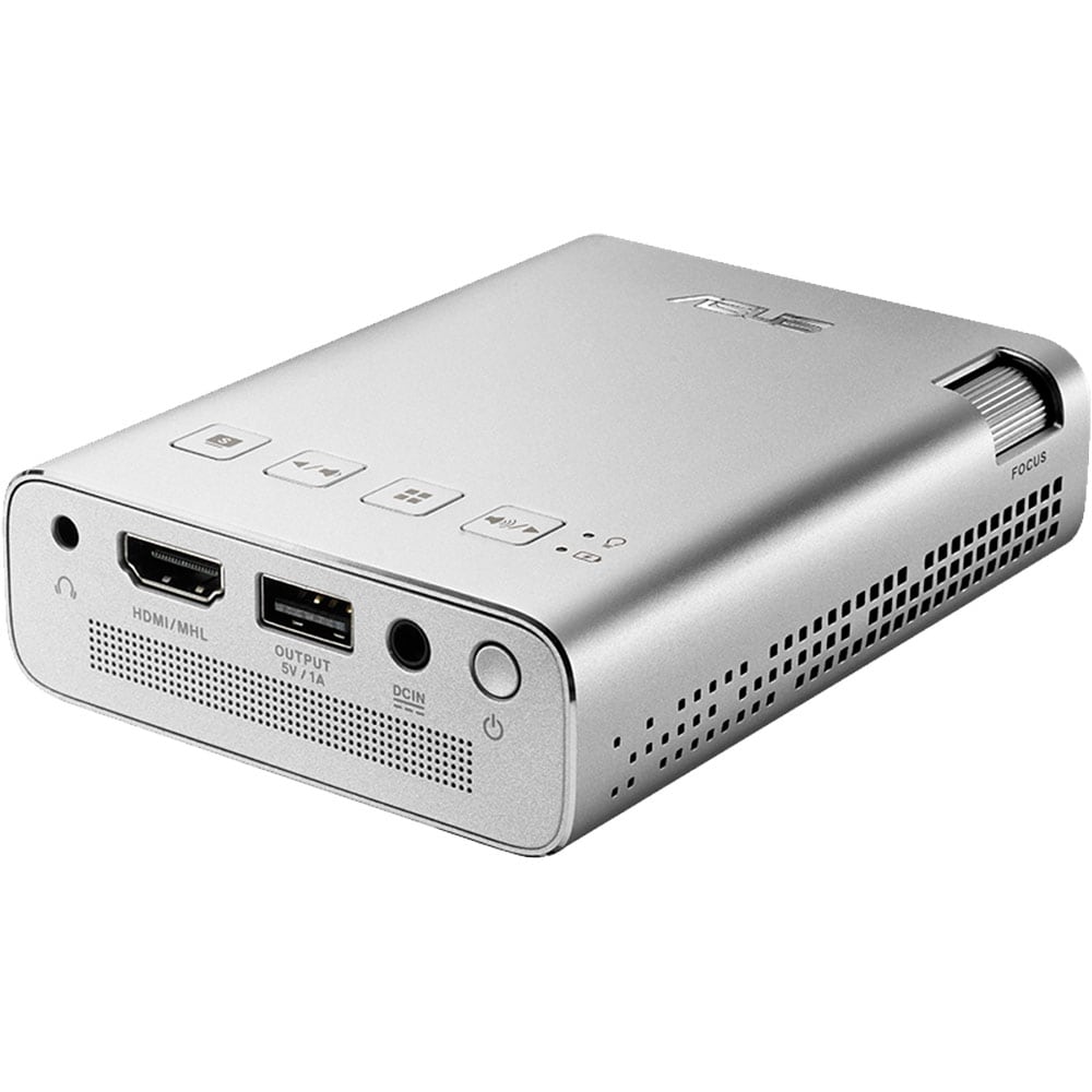 Videoproiector portabil ASUS ZENBEAM E1, FWGVA, argintiu