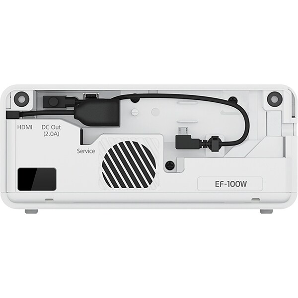 Videoproiector EPSON EF-100W, HD Ready, Android TV, alb