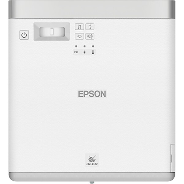 Videoproiector EPSON EF-100W, HD Ready, Android TV, alb