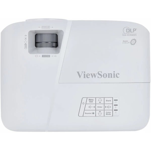 Videoproiector VIEWSONIC PA503S, SVGA 800 x 600p, 3800 Lumeni, alb