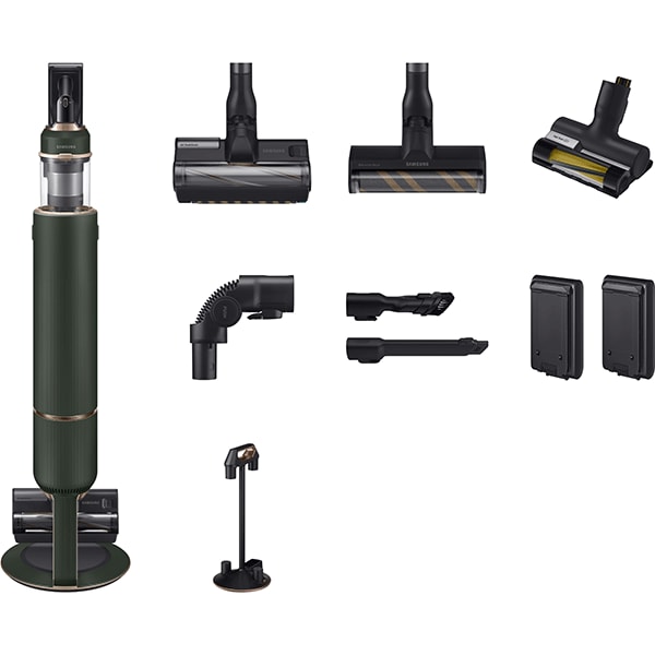 Aspirator vertical SAMSUNG Bespoke Jet One Complete Extra VS20A95943N/GE, 2l, 25.2V, autonomie max 120 min, negru