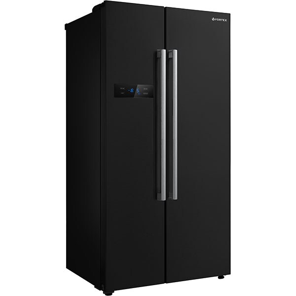 Side By Side VORTEX VS53NBK01M, No Frost, 531 l, H 176.5 cm, Clasa F, negru