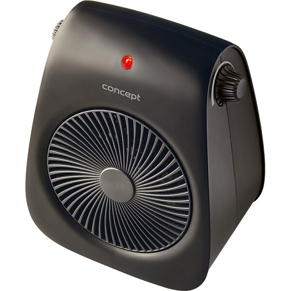 Aeroterma CONCEPT VT7041, 2 trepte viteza, 2000W, negru