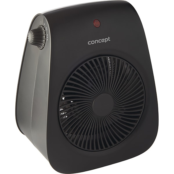 Aeroterma CONCEPT VT7041, 2 trepte viteza, 2000W, negru