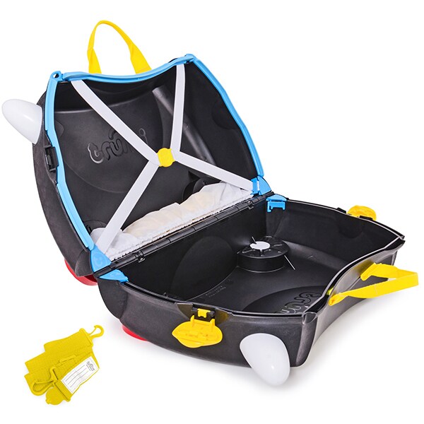 Troler copii TRUNKI Pedro Piratul, 46 cm, negru