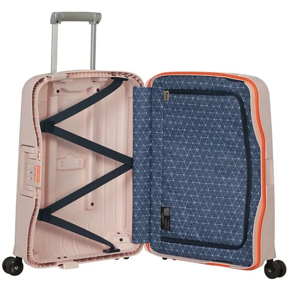 Troler SAMSONITE S CURE, 55 cm, roz