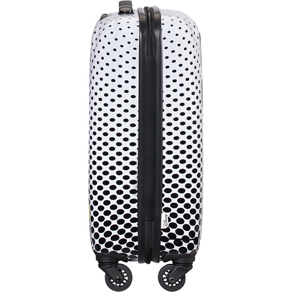 Troler AMERICAN TOURISTER Spinner Disney Legends Alfatwist 2.0 Mickey Mouse Polka Dot, 55 cm, multicolor