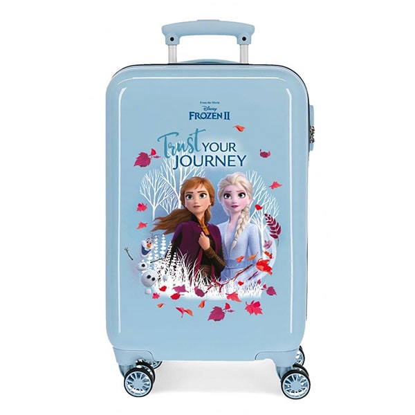 Troler copii DISNEY Frozen Trust Your Journey 25414.61, 55 cm, albastru