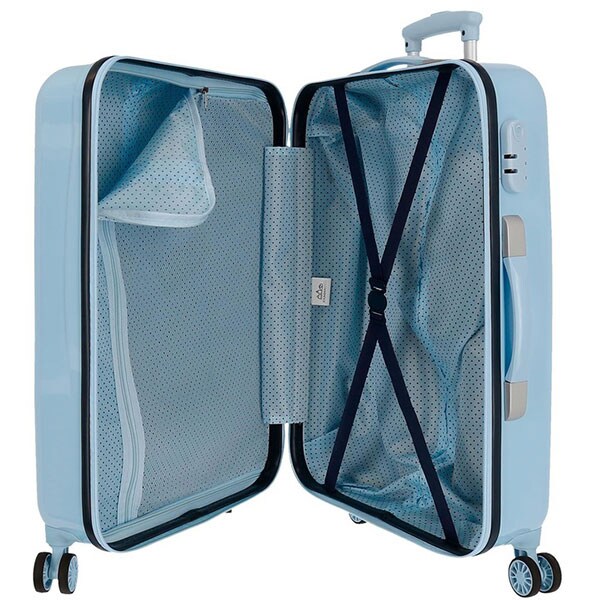 Troler copii DISNEY Frozen Trust Your Journey 25415.61, 65 cm, albastru