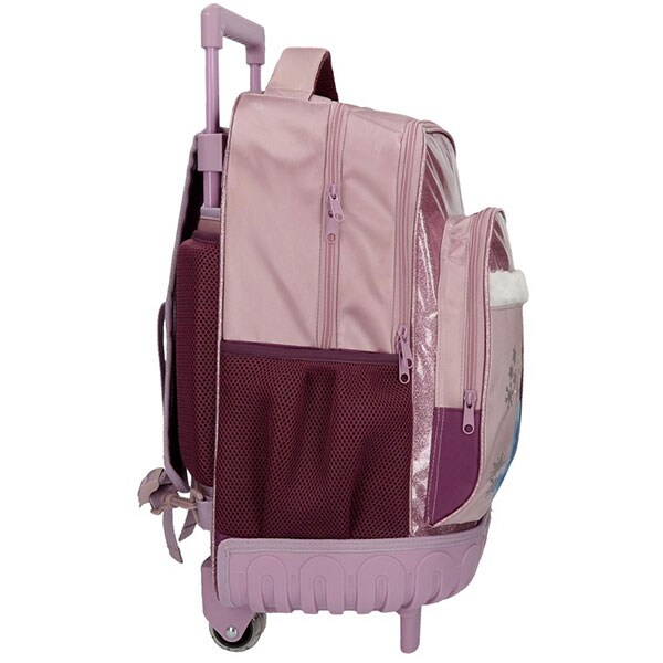 Ghiozdan cu troler DISNEY Frozen Destiny Awaits 25529.61, roz-mov