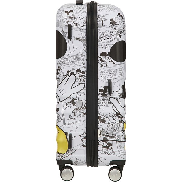 Troler AMERICAN TOURISTER Spinner Wavebreaker Disney Minnie Comics, 67 cm, alb