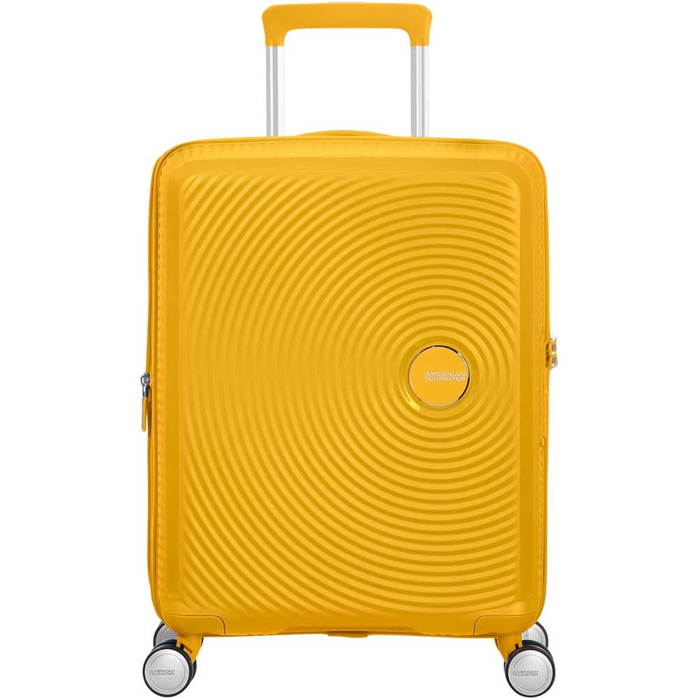 Troler AMERICAN TOURISTER Soundbox, 55 cm, galben