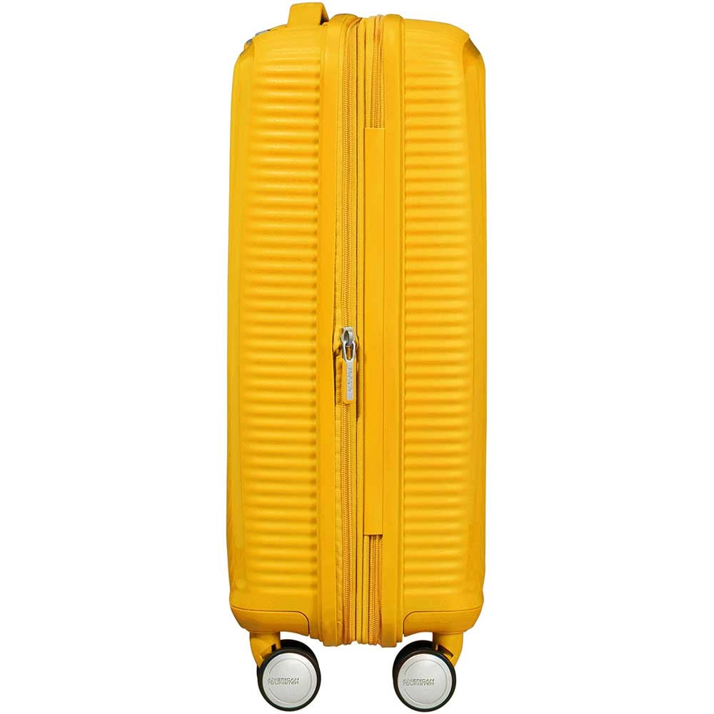 Troler AMERICAN TOURISTER Soundbox, 55 cm, galben