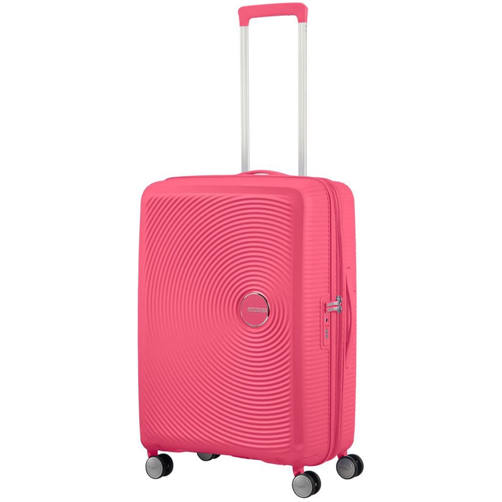 Troler AMERICAN TOURISTER Soundbox, 55 cm, roz