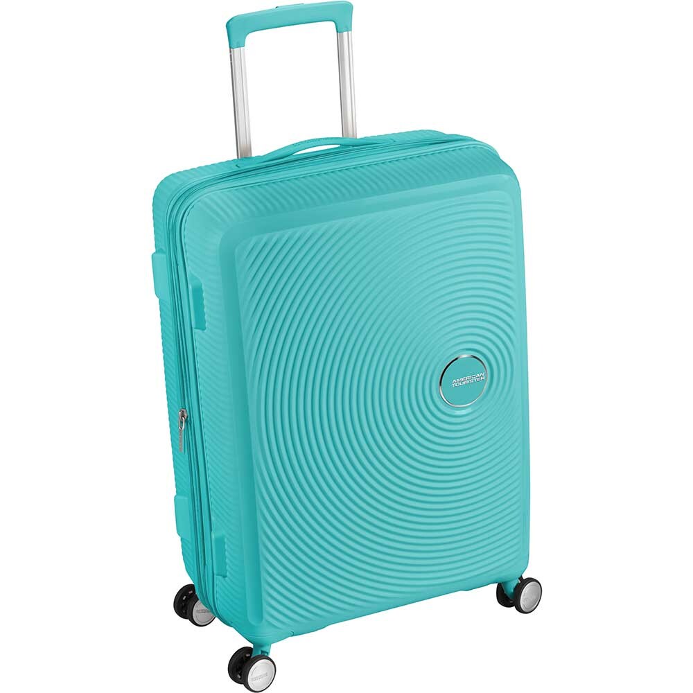 Troler AMERICAN TOURISTER Soundbox, 67 cm, albastru