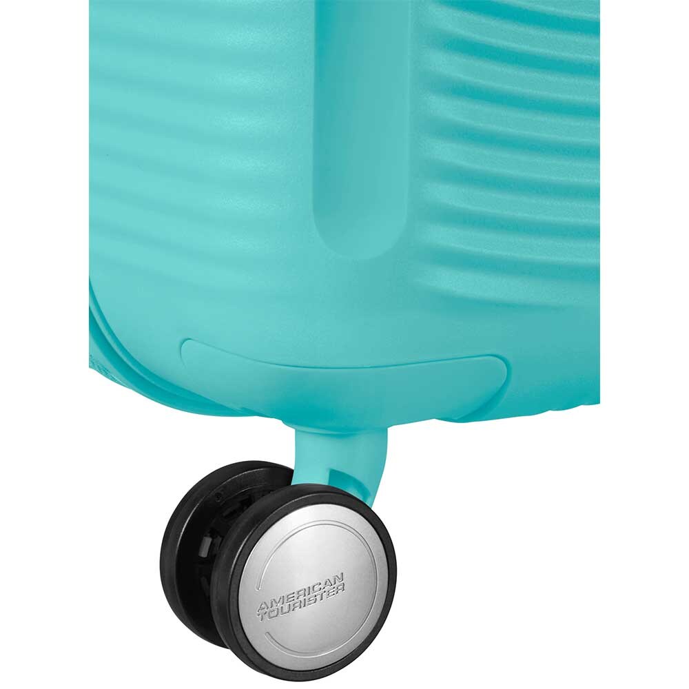 Troler AMERICAN TOURISTER Soundbox, 67 cm, albastru