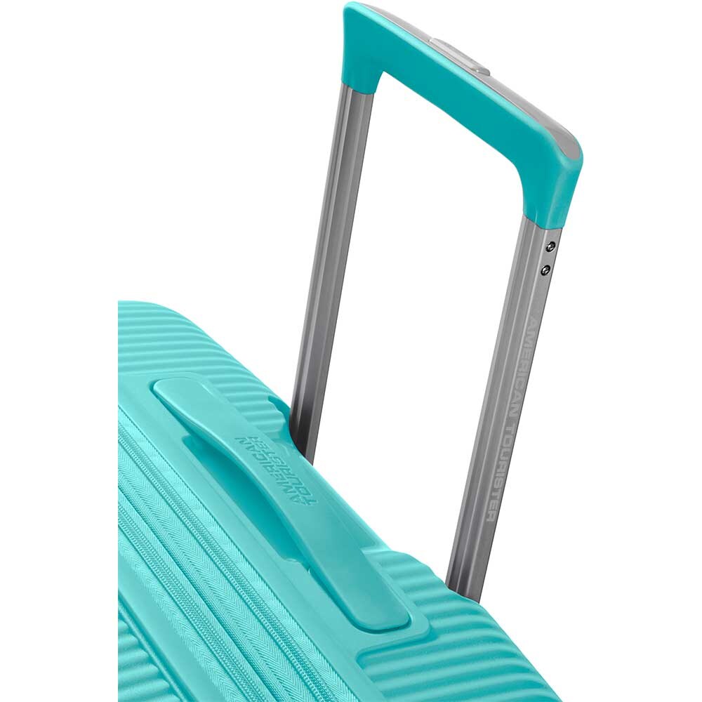 Troler AMERICAN TOURISTER Soundbox, 67 cm, albastru