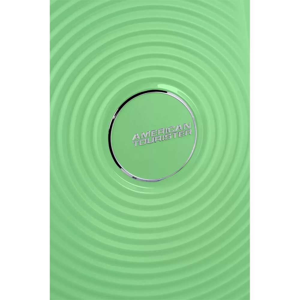 Troler AMERICAN TOURISTER Soundbox, 55 cm, verde deschis
