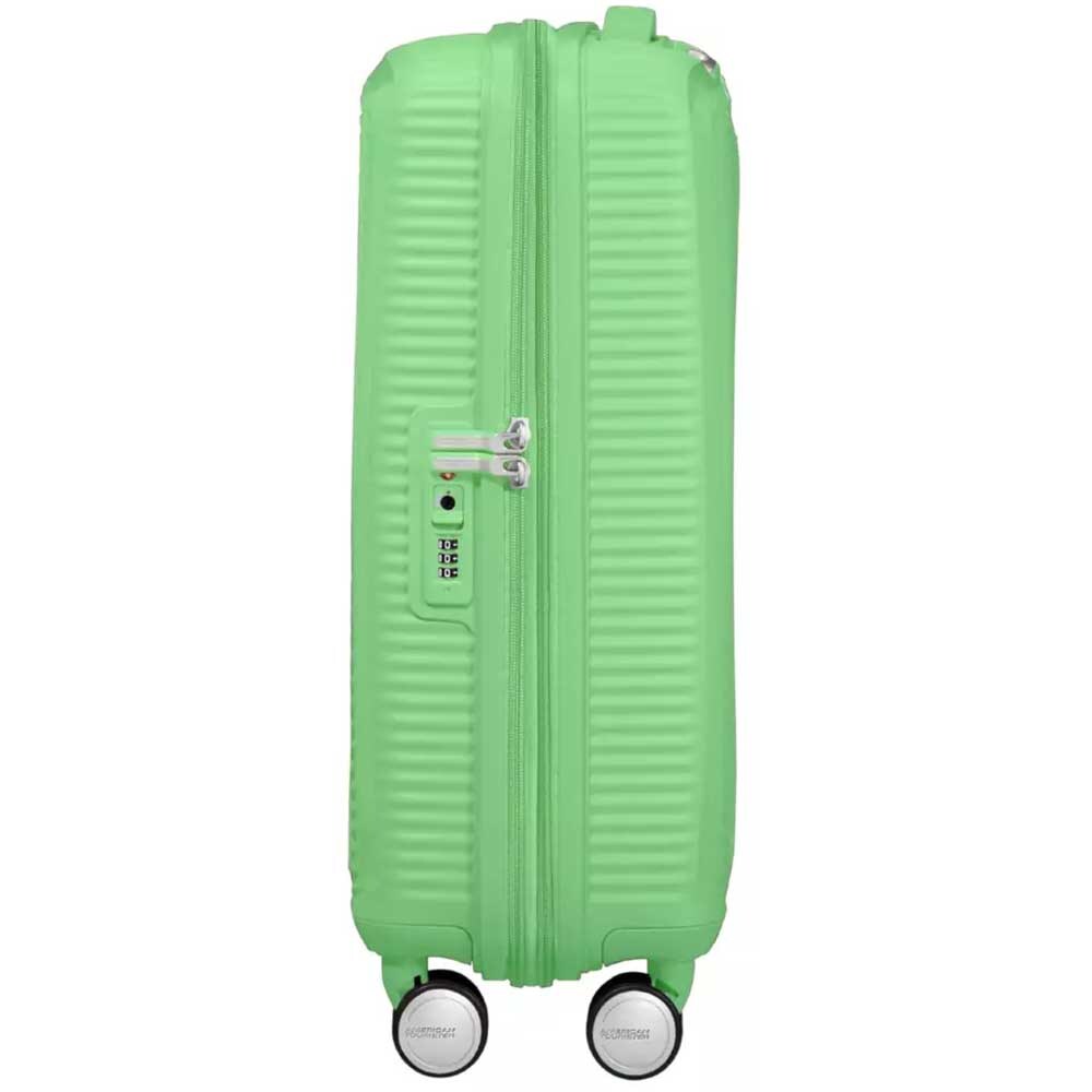 Troler AMERICAN TOURISTER Soundbox, 55 cm, verde deschis