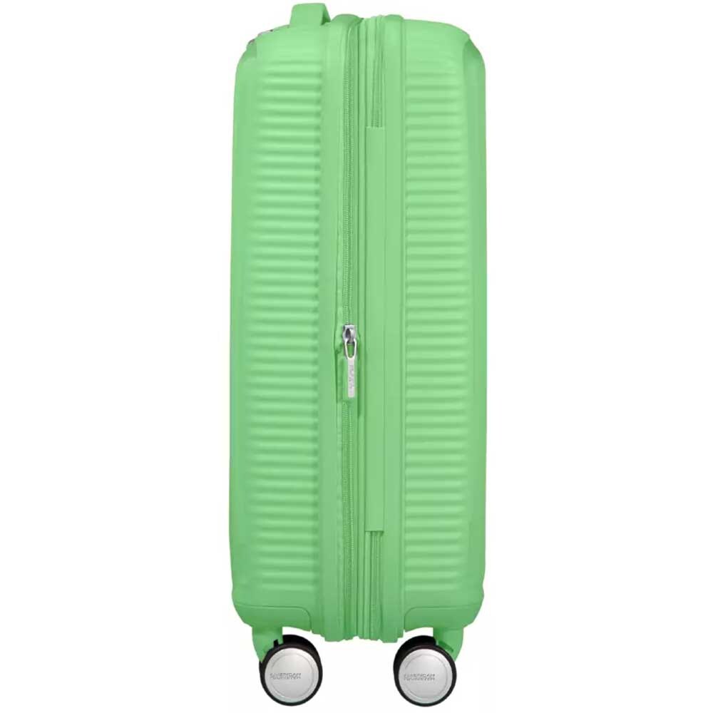 Troler AMERICAN TOURISTER Soundbox, 55 cm, verde deschis
