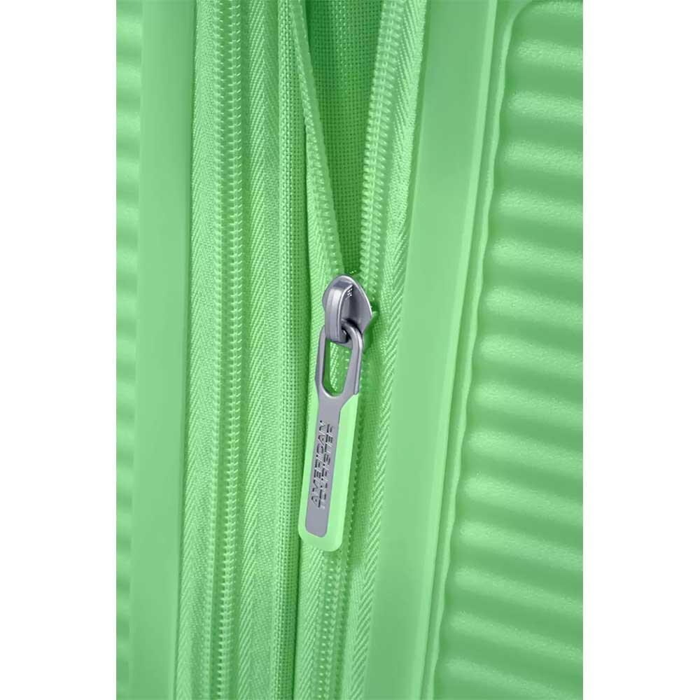 Troler AMERICAN TOURISTER Soundbox, 55 cm, verde deschis