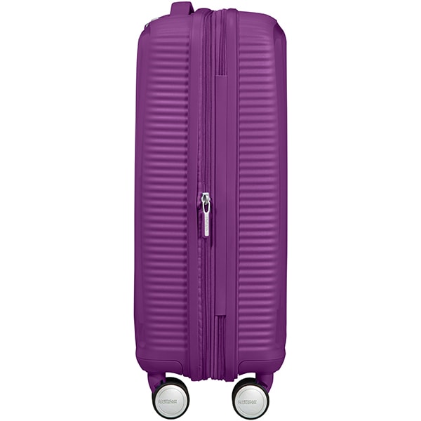 Troler AMERICAN TOURISTER Spinner SoundBox, 55 cm, violet