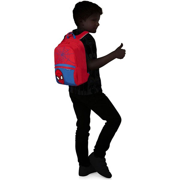 Ghiozdan SAMSONITE Marvel Ultimate 2.0 Spider-Man M, albastru-rosu